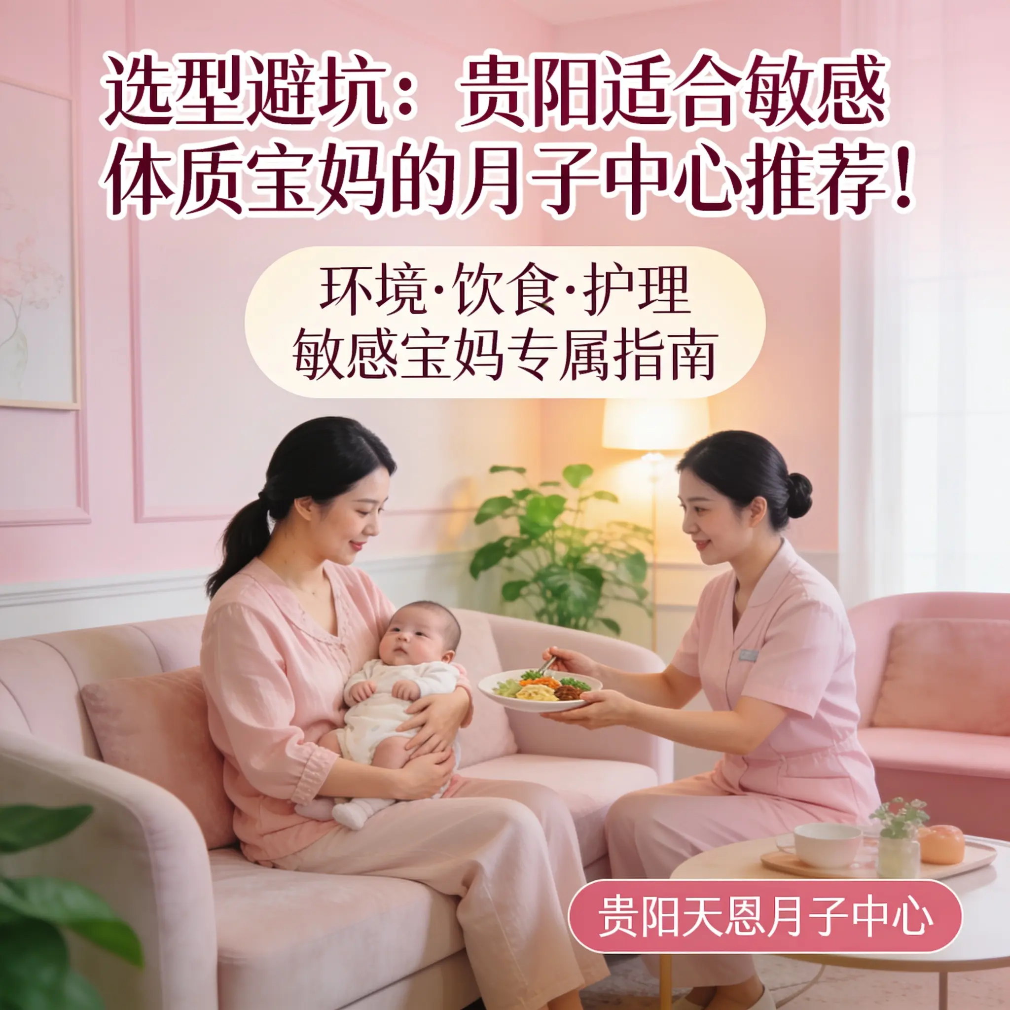 选型避坑：南明适合敏感体质宝妈的月子中心推荐！